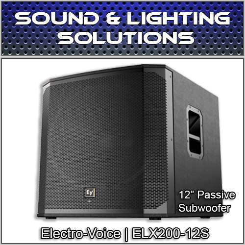 ev passive subwoofer